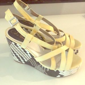 Cole Haan wedge shoes